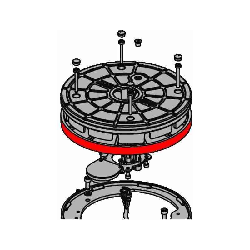 Kit d'alimentation 230v Perfect Faac 5913 Pièce de rechange d'origine Automatisme Garantie Neuf