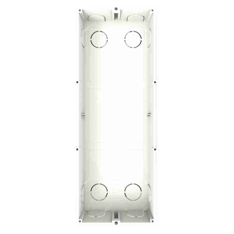 Boîtier Triple Encastré Arnould Europa 453 - Vintage - Neuf - Couleur Beige