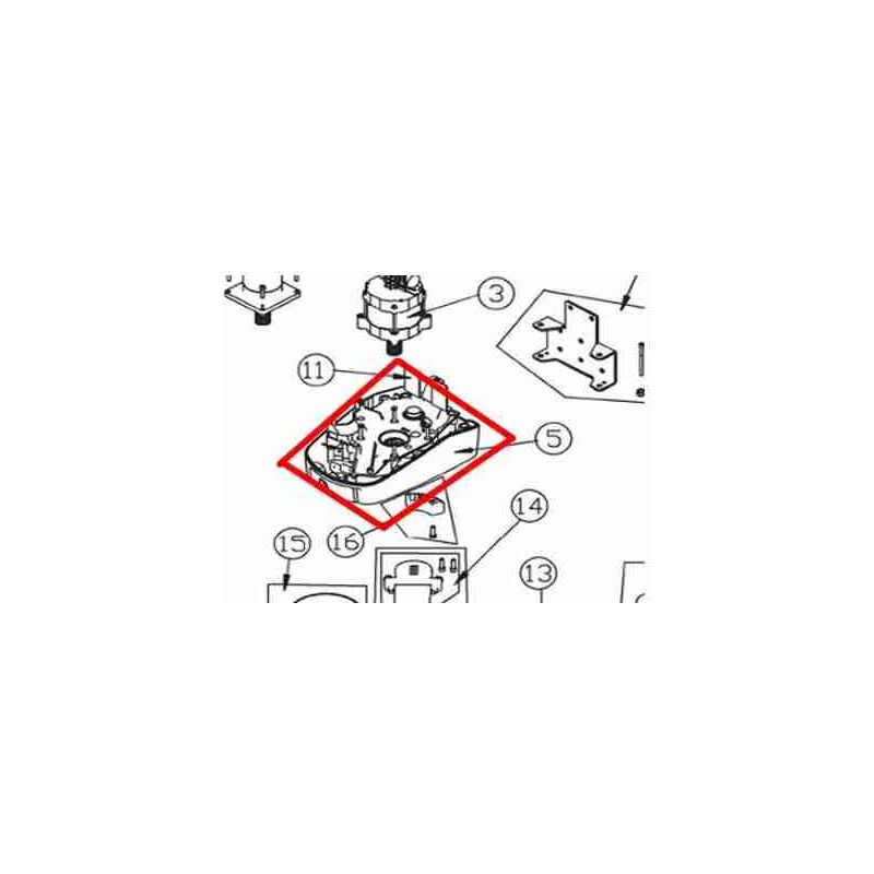 Réducteur 6FACILR pour Facil 3-3e-3h-3eh Ditec 6facilr Entrematic Pièce ...