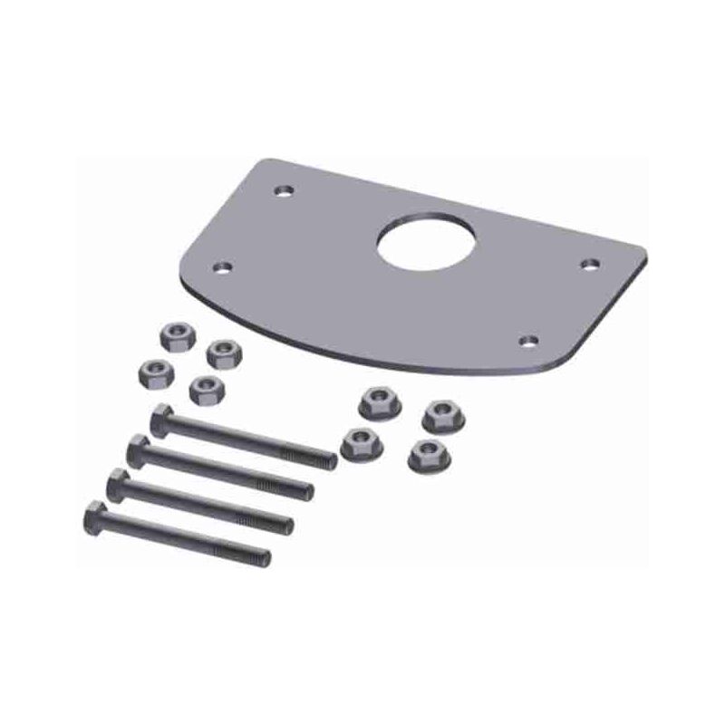 Roger - KT233 BASE DE FIXATION COMPLÈTE AVEC TIRANT ET VIS POUR COLONNE ...