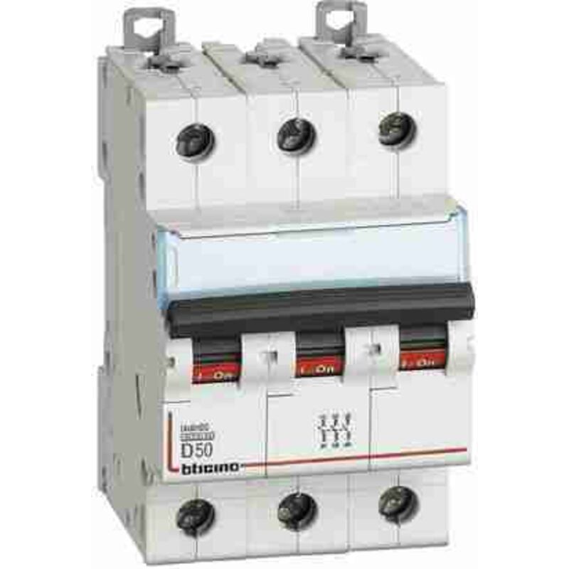 Disjoncteur modulaire BTIFN83D50 BTDIN60 triphasé courbe D In = 50 A — free download