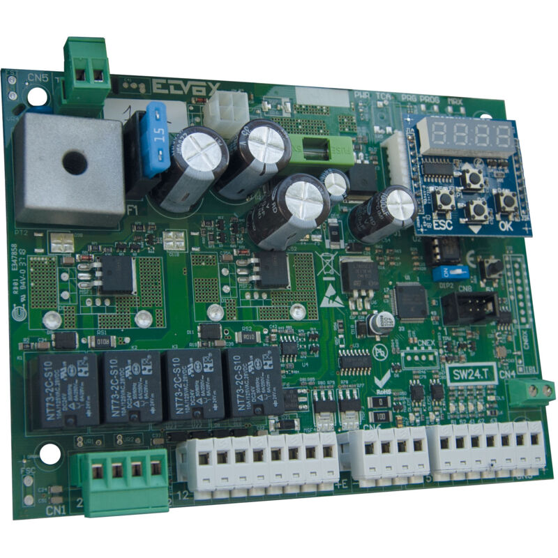 Carte électronique FAAC E024S 24V - Centrale Pour Moteur Battant 63001645 - Neuve