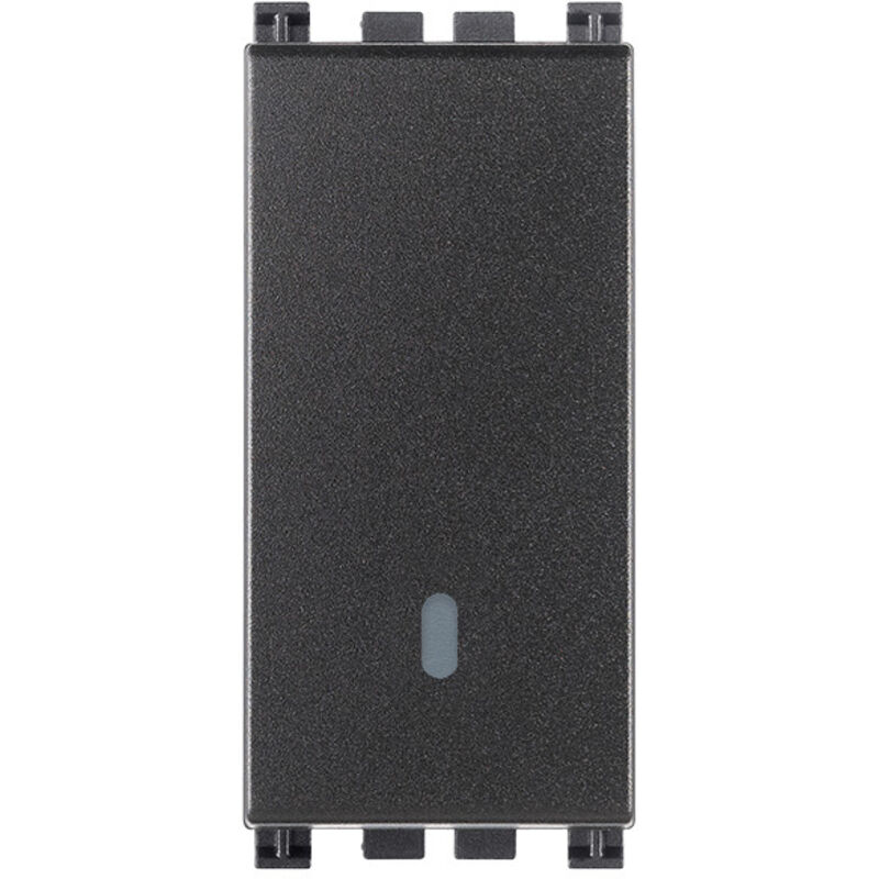 Vimar 0R19013.B Arké Invertitore 1P 16 AX 250 V~ illuminabile, tasto sostituibile, bianco. Max 200 W per lampade con alimentatore integrato (IEC 60669-1:2017