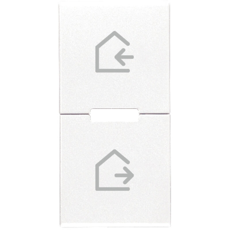 VIMAR - 20755.6.B Deux demi-boutons 1M scénarios blancs