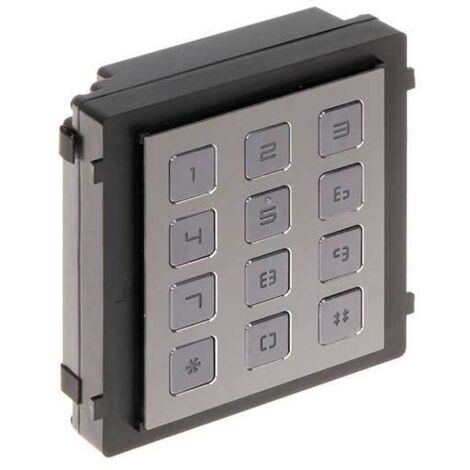Hikvision DS-KD-KP Module d&39extension de clavier externe avec 12 touches physiques rétroéclairées IP65 IK07