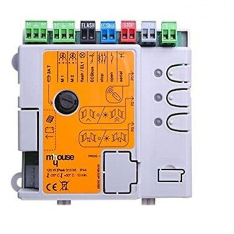 Nice – CL7SKA Panneau central 2 portes – Pièce de rechange d'origine pour motorisations – Alimentation électrique 230V – Compatible avec Mhouse