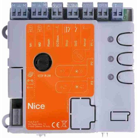 Nice – SPCL202 Unité de contrôle centrale – Carte ARIA 200 400 CLB202 – Pièce de rechange d'origine – Alimentation 230V