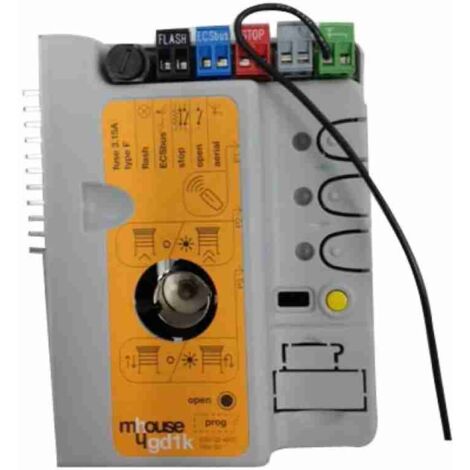 Nice – Carte de panneau de commande centrale SPGD1K – Pièce de rechange pour motorisation de portail – Compatible modèles GD1, GD1N – Fonctionnement optimal