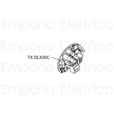 Carte module pour émetteur photocellule TX Dlx30C remplacement CAME 88006-0068 (1/3)