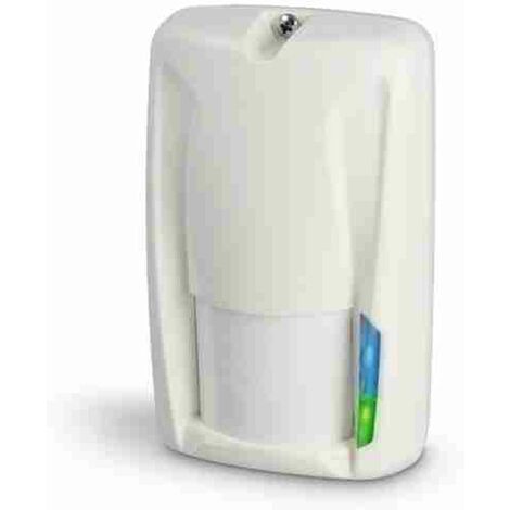 Détecteur double technologie avec large gamme de fonctions, portée 15 m version noire 9,9 GHz SUR DEMANDE