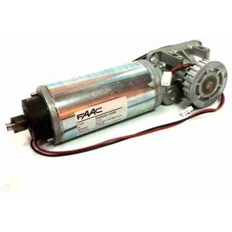 Moteur Électrique 24V Pour Portail Zodiac D1000 - Pièce D'Origine FAAC GENIUS 7700275