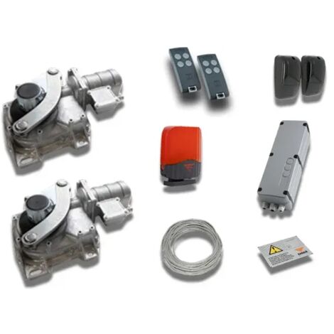 KT-HLXCORE24CC - Kit complet avec moteurs enterrés pour portails battants (1/3)