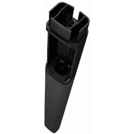 Rallonge en aluminium noir pour colonne H 500 mm CAME 001DIR-PN DIR-PN