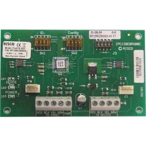 Module d'extension d'entrée d'alarme antivol RISCO RP128EZB000B