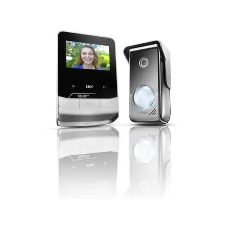 Somfy – 1870536 – Moniteur interne supplémentaire V100+ – Alimentation 230V – Vision nocturne – Contrôle à distance – Câblage simplifié