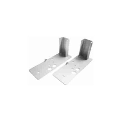 Supports latéraux pour plaques de franchissement
