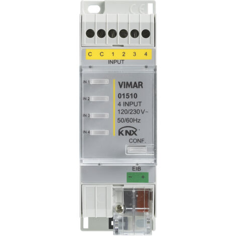 Interrupteur KNX Encastrable SEAWIN UI0808 - Entrée Binaire 8 Vitesses - Neuf Sous Emballage