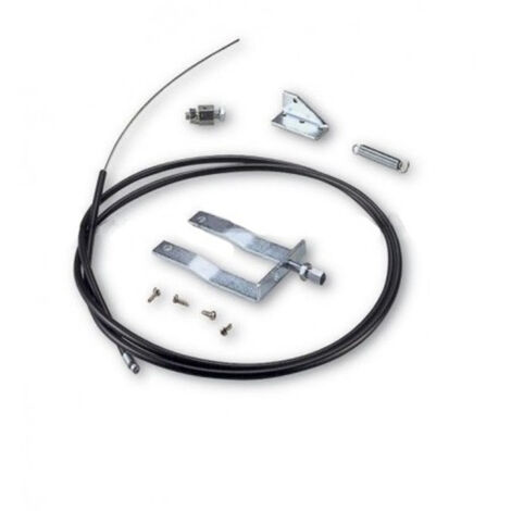 Kit de déverrouillage externe avec cordon métallique pour portes basculantes NICE OTA11