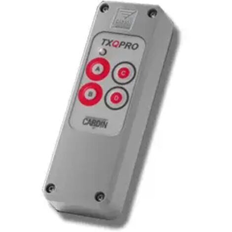 TXQPRO486-4 - Transmetteur 4 fonctions S486 (antenne interne) CARDIN TXQPRO486-4 (1/3)