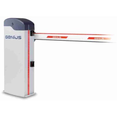 Genius – 6130035 Barrière automatique 24V – Moteur 220W avec encodeur – Temps d'ouverture 7-11s – Pour barres jusqu'à 7m