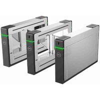 ASGB822Y-D - Module tourniquet extérieur double barrière moteur droite et gauche 2 lecteurs 2 bornes