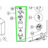 Moteur 6CS18M pour Cross14/e/ve-18-18e-18ve Ditec 6cs18m Entrematic Pièce de rechange d'origine