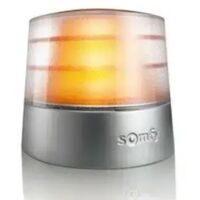 Somfy – 9015034 – Feu clignotant 230V IP65 pour motorisation – Lampe LED haute visibilité – Installation facile en extérieur