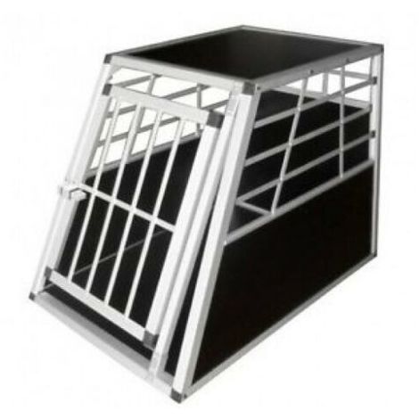 Porte-Cage Box Clôture En Aluminium Pour Les Chiens 90 * 65 * 69 Cm