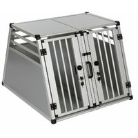 MercatoXL Cage de transport double AluRide pour chien: l 97 x P 92 x H 68 cm (taille XL)