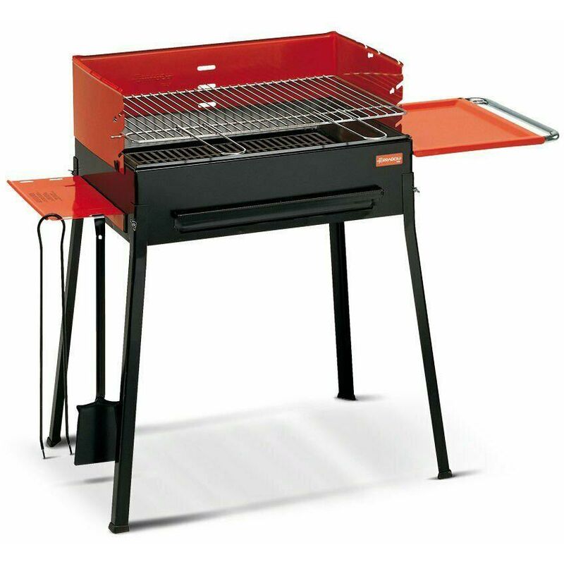 FERRABOLI BARBECUE ROYAL 60 X 40 GRIGLIA BRACE IN GHISA