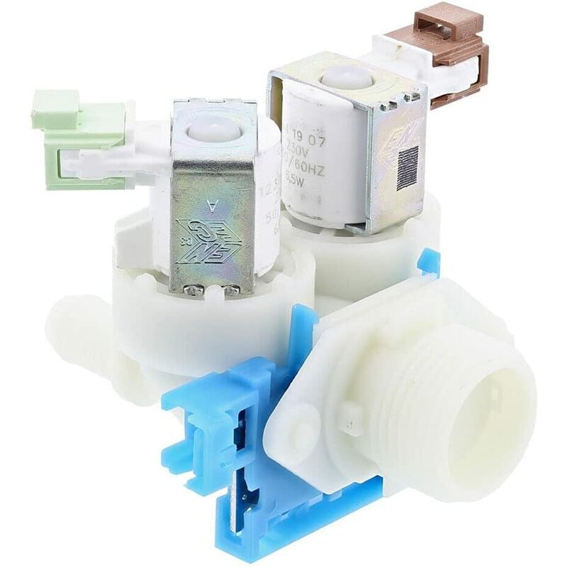 ELETTROVALVOLA DOPPIA LAVATRICE ELECTROLUX AEG REX 140127691016 - Foto 4