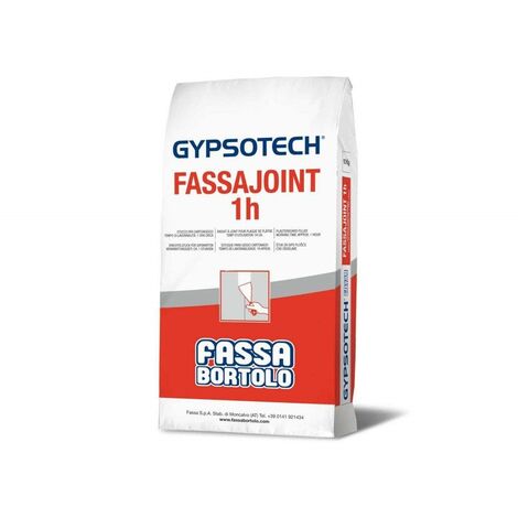 FASSA FASSAJOINT H1 STUCCO PER CARTONGESSO IN POLVERE IN SACCO -- 5 KG (1/4)