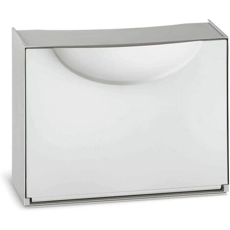 TERRY SCARPIERA COMPONIBILE HARMONY BIANCA/GRIGIA mm.510x190x390h., FER 195225 (1/4)