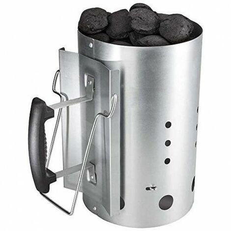 ACCENDI CARBONE IN ACCIAIO ZINCATO  m.17x27,5h. BARBECUE CAMINO FER 455121
