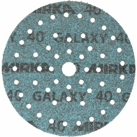 50 Dischi Abrasivi 150mm Grana 40 - Per Levigatrice Orbitale, Con 15 Fori, Universali