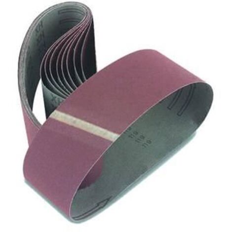 NASTRI CARTA ABRASIVA PER LEVIGATRICI A NASTRO  mm.105x620 grana 40 -- da pz.3