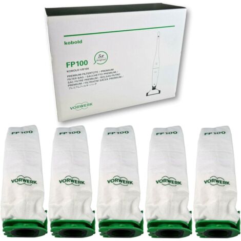 58018 SACCHETTO PREMIUM VB100 CON MICROFILTRO INTEGRATO ORGINALE VORWERK (1/4)