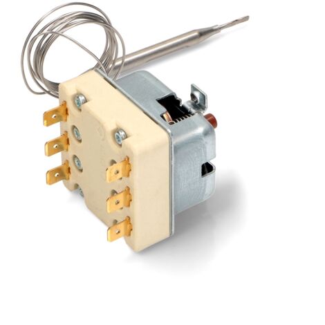 Termostato Per Friggitrice 220°C Trifase 6 Contatti – Capillare 100mm, Bulbo 6x90mm, Per Uso Professionale In Cucina
