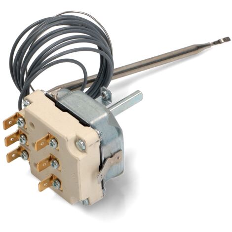 TERMOSTATO FRIGGITRICE    100°-180°C EGO 55.34039.800   TRIFASE  6 CONTATTI (1/3)