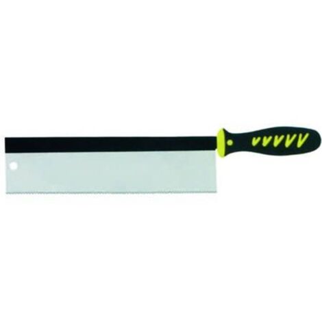 SEGA CON DORSO PER DIMA MANICO DRITTO   impugnatura in plastica -  mm.300x65h. -