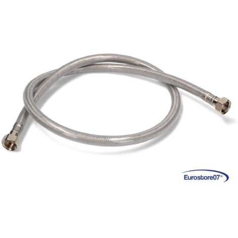 TUBO CUCINA FLESSIBILE INOX DN10 R314AIJ 1200mm FEMMINA / FEMMINA 1/2''