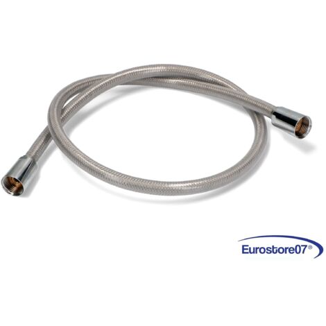 TUBO CUCINA FLESSIBILE INOX  DN8 R2215IJ 1200mm F  EMMINA / FEMMINA  1/2''