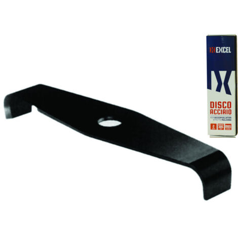 Disco in metallo per decespugliatore 2 denti – Effetto mulching – Ø 305mm, foro 25,4mm, spessore 3mm in acciaio M65 – Excel (1/5)