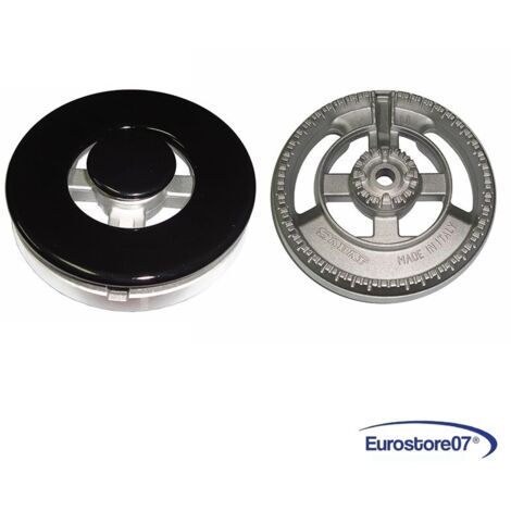 BRUCIATORE + SPARTIFIAMMA  LUCIDO  DOPPIA CORONA PIANO COTTURA CANDY HOOVER