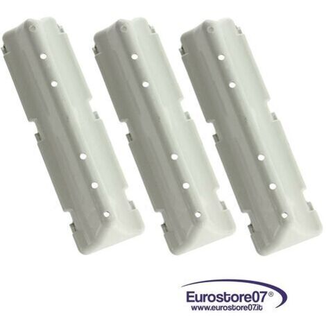 3 pz COMPATIBILE CON ** CAN- DY** HO- OVER ** TRASCINATORE LAVATRICE 18 CM 41021913 LV 304