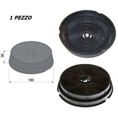 Filtro A Carbone Per Cappa 2 Pezzi TECNOWIND ACK62836 - Ø190mm, Altezza 36mm, Per Depurazione Aria - Foto 7