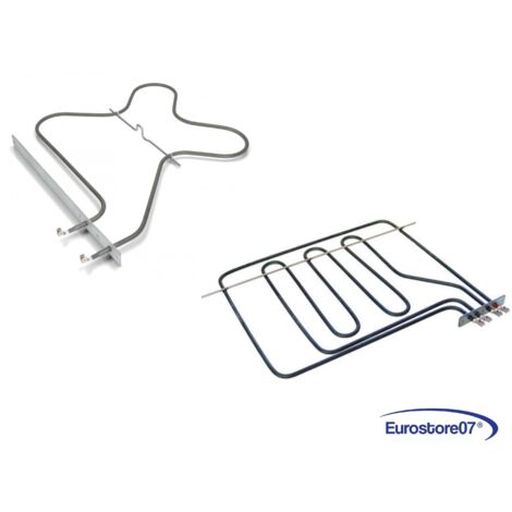 RESISTENZA FORNO ADATTA A NARDI INFERIORE + SUPERIORE  NO ORIGINALE RS 25/26 (1/3)
