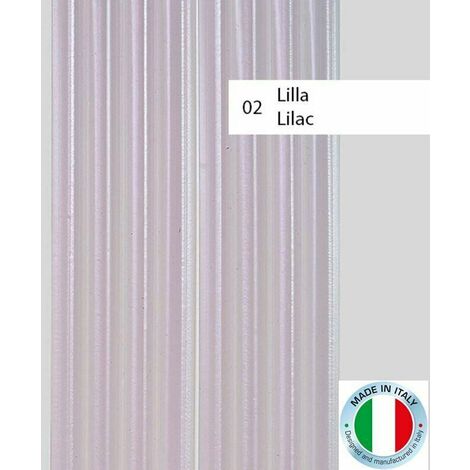 TENDA PER PORTA GOMMA MOD MARINA CM 125 X 230 NO RUMORE COLORE LILLA ART 39