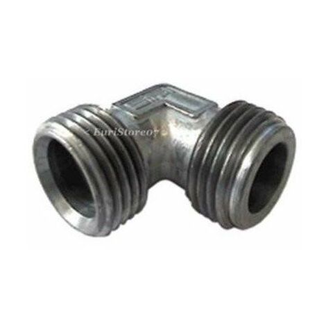 Raccordo A T Svasato Per Gas FasParts - 3/8 Tubo OD Maschio A 1/4 NPT Femmina, Per Propano, LNG, Idraulica