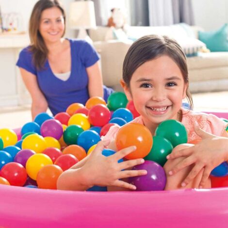 Palline Colorate Ø Cm.8 Pz.100 +2 Anni - ø cm.8 - peso kg.1,6 (49600)